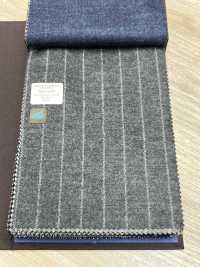 55CN5507 CANONICO JERSEY WORSTED FLANNEL GRIGIO GESSO A RIGHE[Tessile] CANONICO Sottofoto