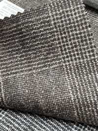 55CN5509 CANONICO FLANNEL 120'S Brown Glen Check[Tessile] CANONICO Sottofoto