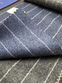 55CN5511 CANONICO FLANNEL 120'S Blue Stripe[Tessile] CANONICO Sottofoto