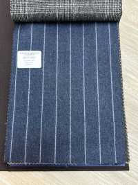 55CN5511 CANONICO FLANNEL 120'S Blue Stripe[Tessile] CANONICO Sottofoto
