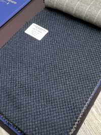 55CN5514 CANONICO FLANNEL 120'S Navy Bird's-eye Pattern[Tessile] CANONICO Sottofoto