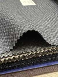 55CN5514 CANONICO FLANNEL 120'S Navy Bird's-eye Pattern[Tessile] CANONICO Sottofoto
