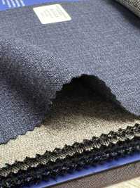 55CN5518 CANONICO MILLED TROPICAL Navy Check[Tessile] CANONICO Sottofoto