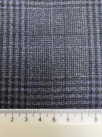 55CN5520 CANONICO 21μ MOULINE' SAXONY Navy Glen Check[Tessile] CANONICO Sottofoto