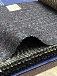 55CN5522 CANONICO 21μ MOULINE' SAXONY Navy Alternate Stripe[Tessile] CANONICO Sottofoto