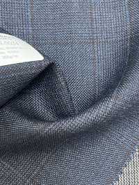 55CN5524 CANONICO TRADITIONAL WORSTED 21μ Navy Glen Check[Tessile] CANONICO Sottofoto