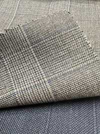 55CN5525 CANONICO TRADITIONAL WORSTED 21μ Brown Glen Check[Tessile] CANONICO Sottofoto