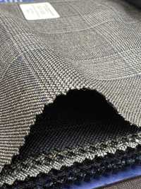 55CN5525 CANONICO TRADITIONAL WORSTED 21μ Brown Glen Check[Tessile] CANONICO Sottofoto