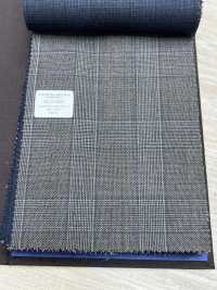 55CN5525 CANONICO TRADITIONAL WORSTED 21μ Brown Glen Check[Tessile] CANONICO Sottofoto