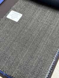 55CN5527 CANONICO TRADITIONAL WORSTED 21μ Brown Stripe[Tessile] CANONICO Sottofoto