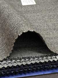 55CN5527 CANONICO TRADITIONAL WORSTED 21μ Brown Stripe[Tessile] CANONICO Sottofoto