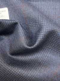 55CN5530 CANONICO PERENNIAL SUPER110'S Navy X Wine Glen Check[Tessile] CANONICO Sottofoto