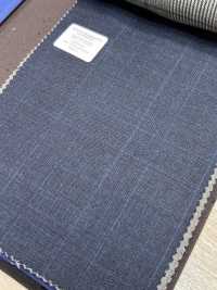 55CN5532 CANONICO PERENNIAL SUPER110'S Navy Glen Check[Tessile] CANONICO Sottofoto