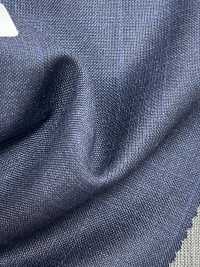 55CN5532 CANONICO PERENNIAL SUPER110'S Navy Glen Check[Tessile] CANONICO Sottofoto