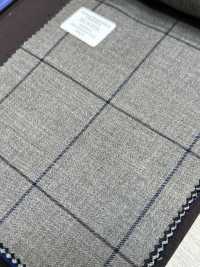 55CN5534 CANONICO PERENNIAL SUPER110'S Beige Windowpane[Tessile] CANONICO Sottofoto