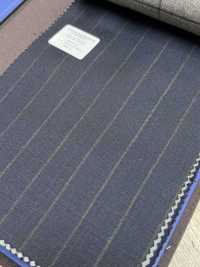 55CN5535 CANONICO PERENNIAL SUPER110'S Navy Stripe[Tessile] CANONICO Sottofoto