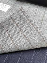 55CN5536 CANONICO PERENNIAL SUPER110'S Gray Stripe[Tessile] CANONICO Sottofoto