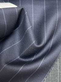 55CN5537 CANONICO PERENNIAL SUPER110'S Navy Stripe[Tessile] CANONICO Sottofoto