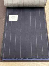 55CN5537 CANONICO PERENNIAL SUPER110'S Navy Stripe[Tessile] CANONICO Sottofoto