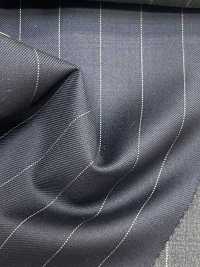 55CN5539 CANONICO PERENNIAL SUPER110'S Navy Stripe[Tessile] CANONICO Sottofoto