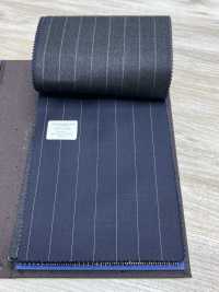 55CN5539 CANONICO PERENNIAL SUPER110'S Navy Stripe[Tessile] CANONICO Sottofoto