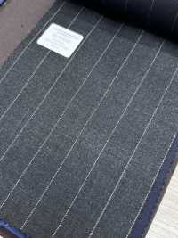 55CN5540 CANONICO PERENNIAL SUPER110'S Charcoal Heaven Grey Stripe[Tessile] CANONICO Sottofoto