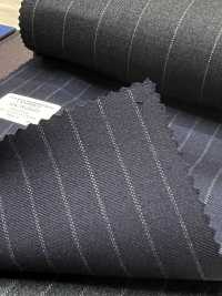 55CN5541 CANONICO PERENNIAL SUPER110'S Navy Stripe[Tessile] CANONICO Sottofoto