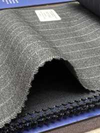 55CN5542 CANONICO PERENNIAL SUPER110'S Charcoal Heaven Grey Stripe[Tessile] CANONICO Sottofoto