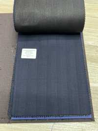55CN5549 CANONICO PERENNIAL SUPER110'S Navy Woven Stripe[Tessile] CANONICO Sottofoto