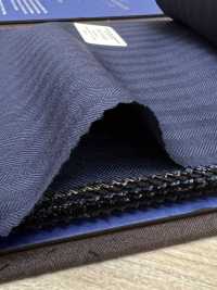 55CN5551 CANONICO PERENNIAL SUPER110'S Navy Shadow Stripe[Tessile] CANONICO Sottofoto
