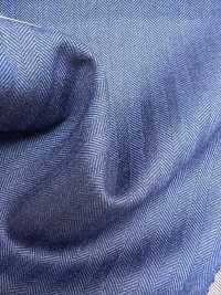 55CN5552 CANONICO PERENNIAL SUPER110'S Blue Herringbone[Tessile] CANONICO Sottofoto