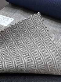 55CN5553 CANONICO PERENNIAL SUPER110'S Light Grey Herringbone[Tessile] CANONICO Sottofoto