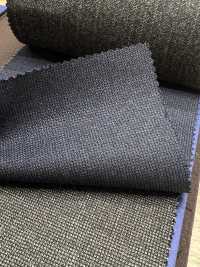 55CN5564 CANONICO TRADITIONAL WORSTED 21μ Navy Micro Check[Tessile] CANONICO Sottofoto
