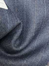 55CN5566 CANONICO TRADITIONAL WORSTED 21μ Navy Alternate Stripe[Tessile] CANONICO Sottofoto