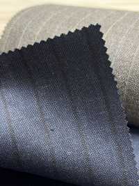55CN5568 CANONICO TRADITIONAL WORSTED 21μ Navy Stripe[Tessile] CANONICO Sottofoto