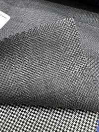 55CN5575 CANONICO REVENGE SUPER150'S Gray Glen Check[Tessile] CANONICO Sottofoto