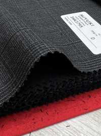 3MK3795 25AW ACTIVA Glen Check Charcoal Heaven Grey[Tessile] Lanificio Miyuki Sottofoto