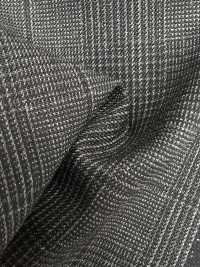 3MK3795 25AW ACTIVA Glen Check Charcoal Heaven Grey[Tessile] Lanificio Miyuki Sottofoto