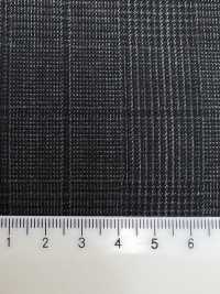 3MK3795 25AW ACTIVA Glen Check Charcoal Heaven Grey[Tessile] Lanificio Miyuki Sottofoto