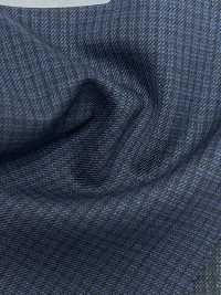 3MK3740 25AW ACTIVA Check Navy[Tessile] Lanificio Miyuki Sottofoto