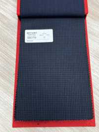 3MK3740 25AW ACTIVA Check Navy[Tessile] Lanificio Miyuki Sottofoto