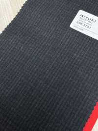 3MK3751 25AW ACTIVA Check Charcoal Heaven Grey[Tessile] Lanificio Miyuki Sottofoto