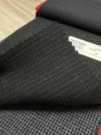 3MK3751 25AW ACTIVA Check Charcoal Heaven Grey[Tessile] Lanificio Miyuki Sottofoto