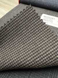 3MK3773 25AW ACTIVA Check Marrone[Tessile] Lanificio Miyuki Sottofoto