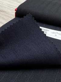 4MG3836 25AW MARUNOUCHI Alternate Stripe Navy[Tessile] Lanificio Miyuki Sottofoto