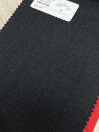 4MG3906 25AW MARUNOUCHI Glen Check Charcoal Heaven Grey[Tessile] Lanificio Miyuki Sottofoto