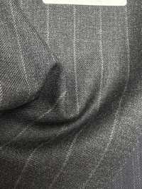 4ML3960 25AW THE CITY Stripe Charcoal Heaven Grey[Tessile] Lanificio Miyuki Sottofoto