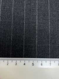 4ML3960 25AW THE CITY Stripe Charcoal Heaven Grey[Tessile] Lanificio Miyuki Sottofoto