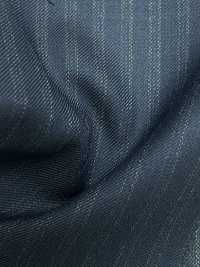 4ML3971 25AW THE CITY Alternate Stripe Navy[Tessile] Lanificio Miyuki Sottofoto
