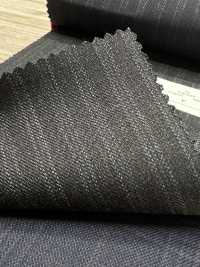 4ML3982 25AW THE CITY Alternate Stripe Charcoal Heaven Grey[Tessile] Lanificio Miyuki Sottofoto